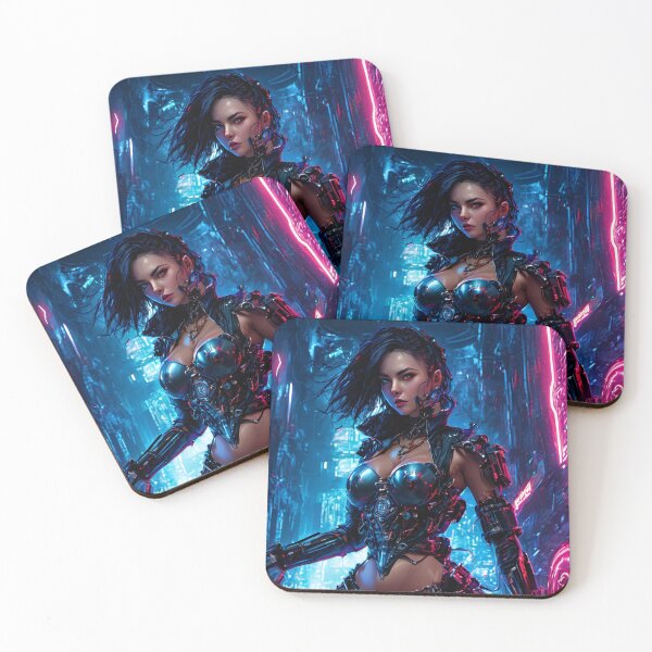 Item preview, Pretty Cyber Girl Geisha CyberPunk Cyborg designed and sold by NPC-Trader.