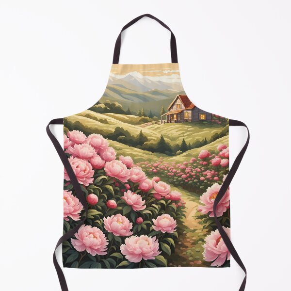 Item preview, Rolling Hills of Peonies designed and sold by VeiledVision.