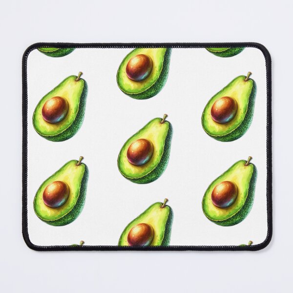 Item preview, Avocado Love: Whimsical Avocado Illustration Art Print designed and sold by graphicraftstud.