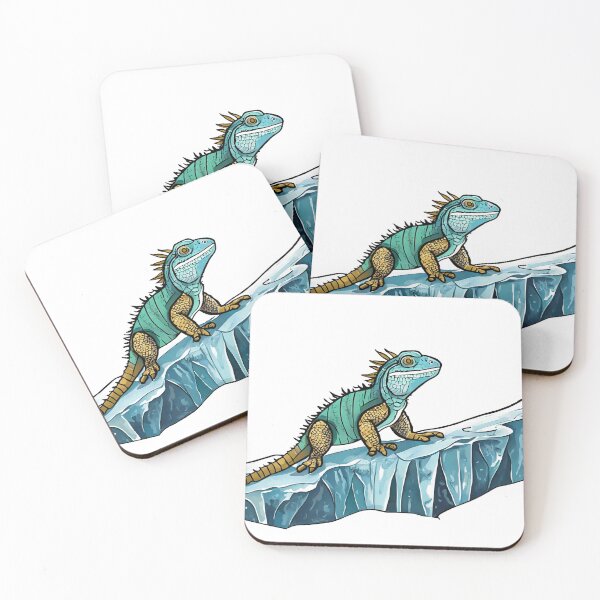 Item preview, Iguana Ice Age designed and sold by omerfdln34.
