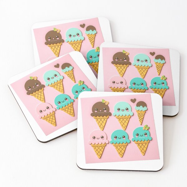 Item preview, Cute ice cream cones designed and sold by Culmika.