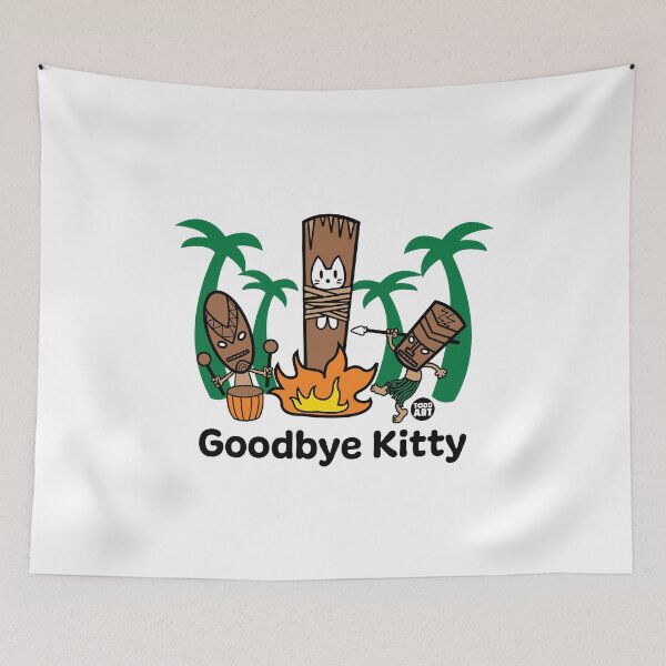 Aperçu de l'œuvre GOODBYE KITTY - HEAD HUNTERS créée et vendue par TODD GOLDMAN.