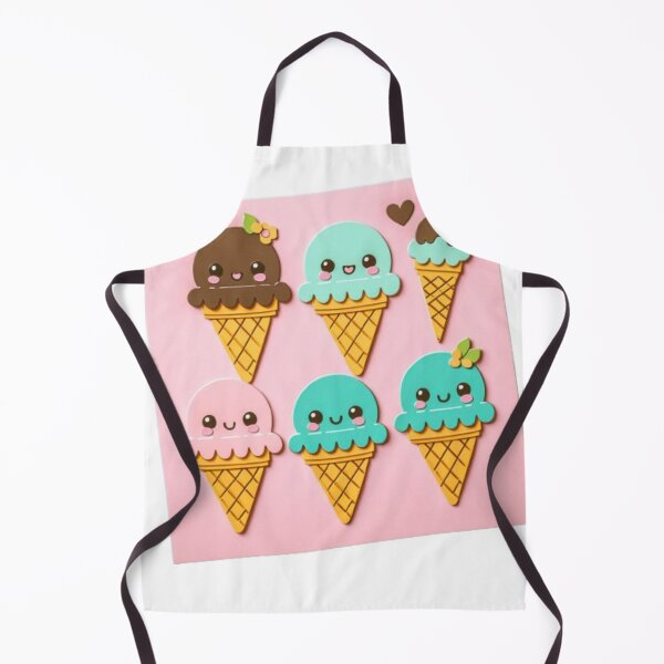 Item preview, Cute ice cream cones designed and sold by Culmika.