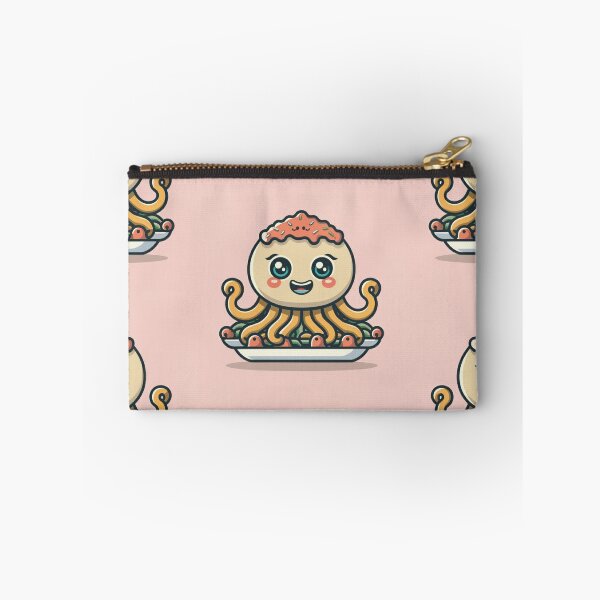 Item preview, Funny cute kawaii octopus spaghetti designed and sold by Trend-Beaver.