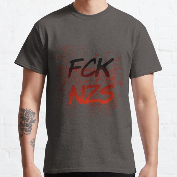Vista previa del artículo con la obra «Fck Nzs», diseñado y vendido por Aline22.