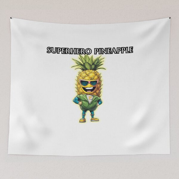 Item preview, Superhero Pineapple designed and sold by visyoniulian.