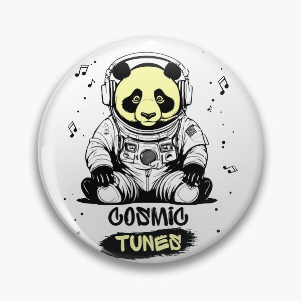 Item preview, Astronaut Panda Listening To The Music designed and sold by TrueArtsStore.