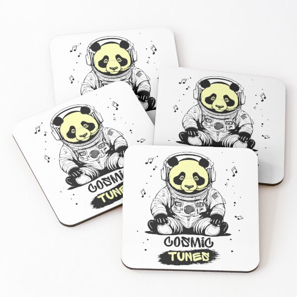 Item preview, Astronaut Panda Listening To The Music designed and sold by TrueArtsStore.