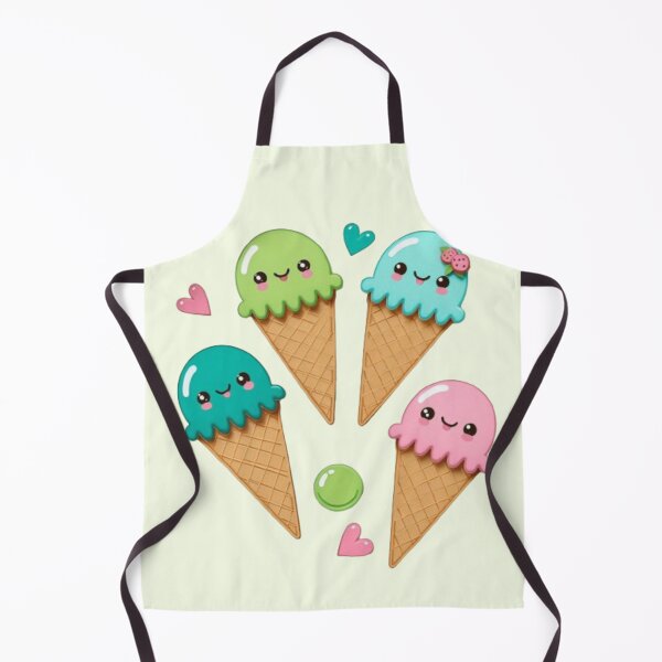Item preview, Cute ice cream cones designed and sold by Culmika.