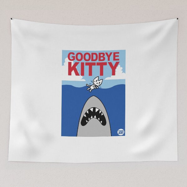 Aperçu de l'œuvre GOODBYE KITTY - JAWS créée et vendue par TODD GOLDMAN.