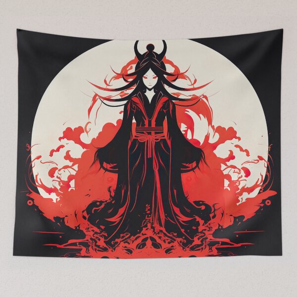 Item preview, Amaterasu | Red minimalism designed and sold by ComicsFactory.