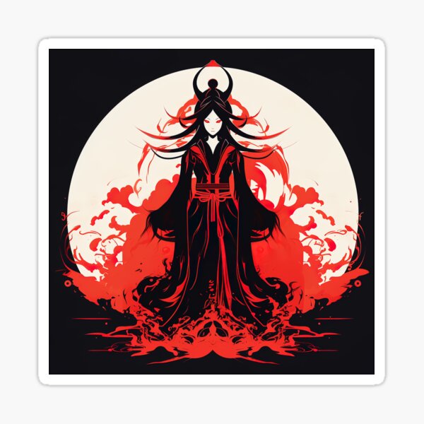 Item preview, Amaterasu | Red minimalism designed and sold by ComicsFactory.