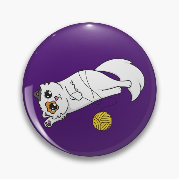 Item preview, Cute kitten playing the ball of wool designed and sold by WalkWiseDesign.
