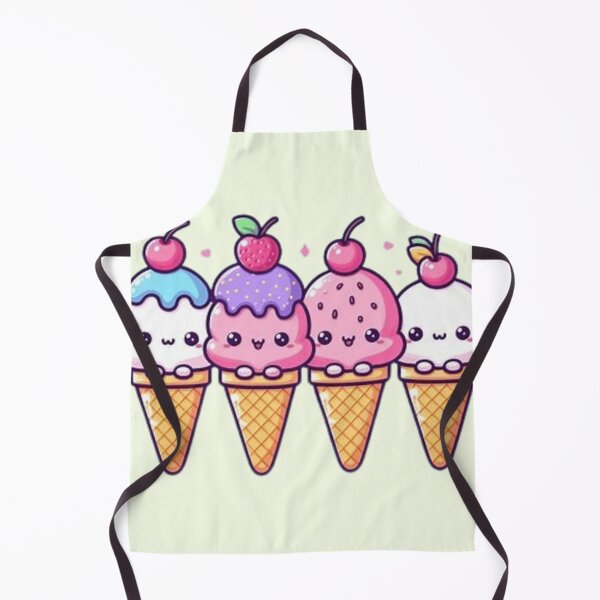 Item preview, Cute ice cream cones designed and sold by Culmika.