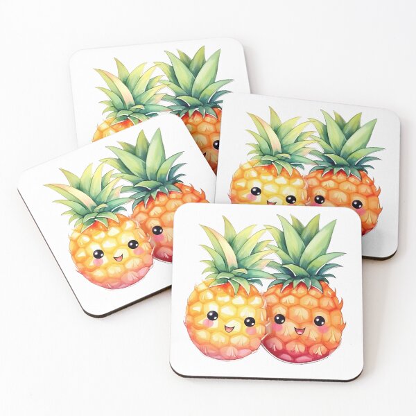Item preview, Cute pineapple fruit  designed and sold by ShopMaxiDesigns.