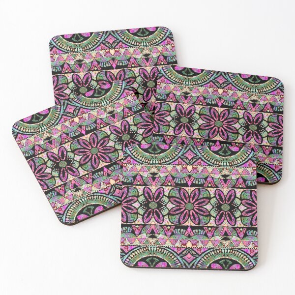 Item preview, Bohemian Aztecrail Pinks designed and sold by Deborah Maxemow.