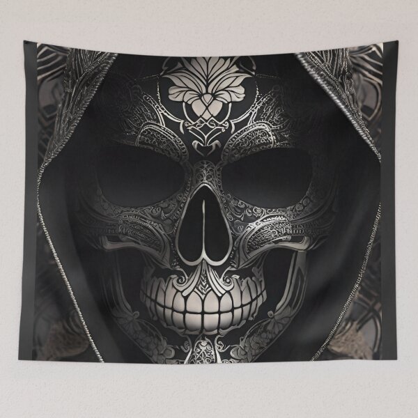 Item preview, Ornamental Skull designed and sold by MatrixTattoo.