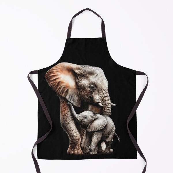Item preview, “Infinite Love: The Sweet Affection between a Mother Elephant and her Baby” designed and sold by CHRIST5000.