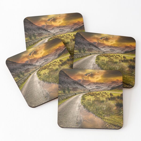 Item preview, Valley Sunset Snowdonia designed and sold by AJEvans.