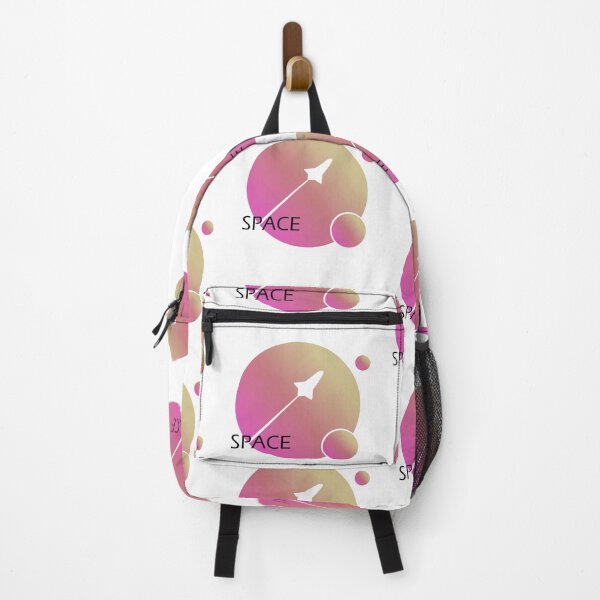 Item preview, Minimalist space rocket in pastel shades of pink designed and sold by ThinaArte.