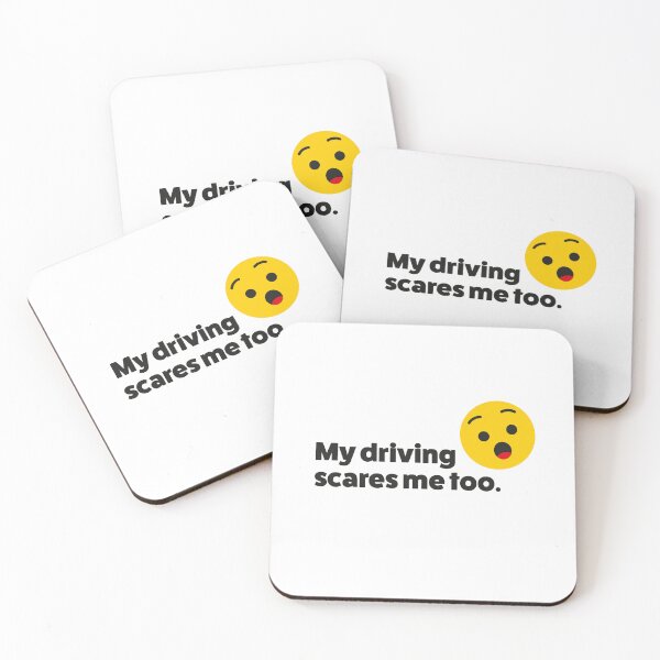 Item preview, My driving scares me too designed and sold by BrainDizzy.