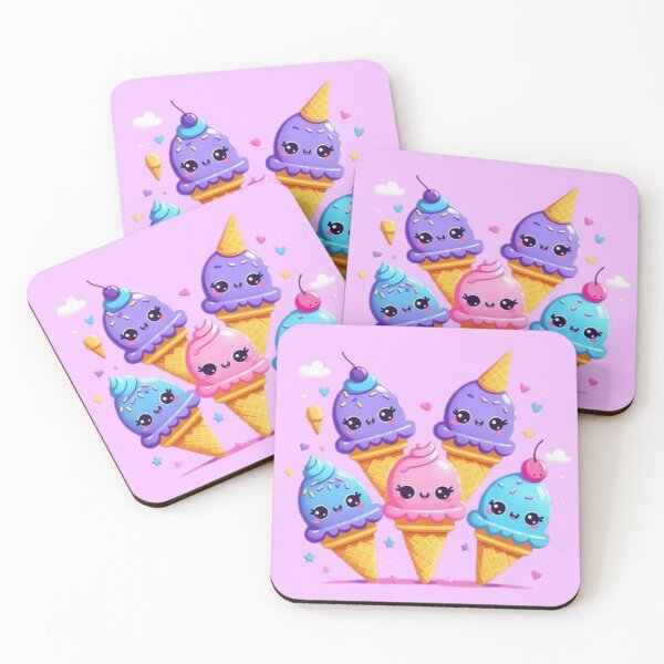 Item preview, Cute ice cream cones designed and sold by Culmika.