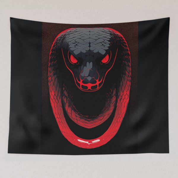 Item preview, Anaconda | Red minimalism designed and sold by ComicsFactory.