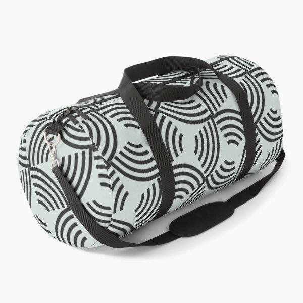 Item preview, Grey Motif Black Arc Stripe Lines Boundless Decor designed and sold by Alchemy-A-La-G.
