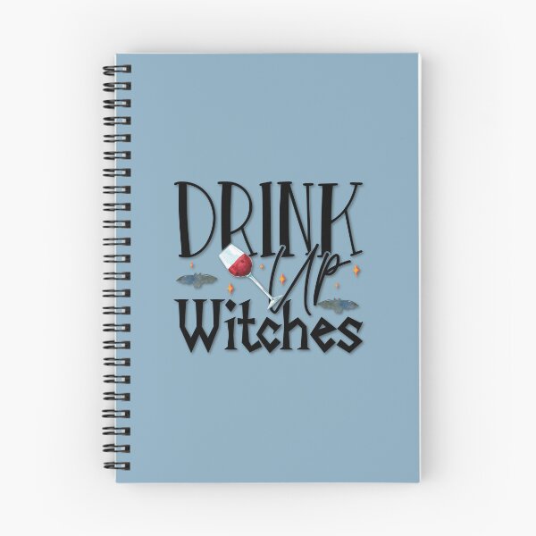 Item preview, Boho Dusty Blue, Cottagecore - Drink Up Witches, Alaskamagick designed and sold by Alaska Magick.