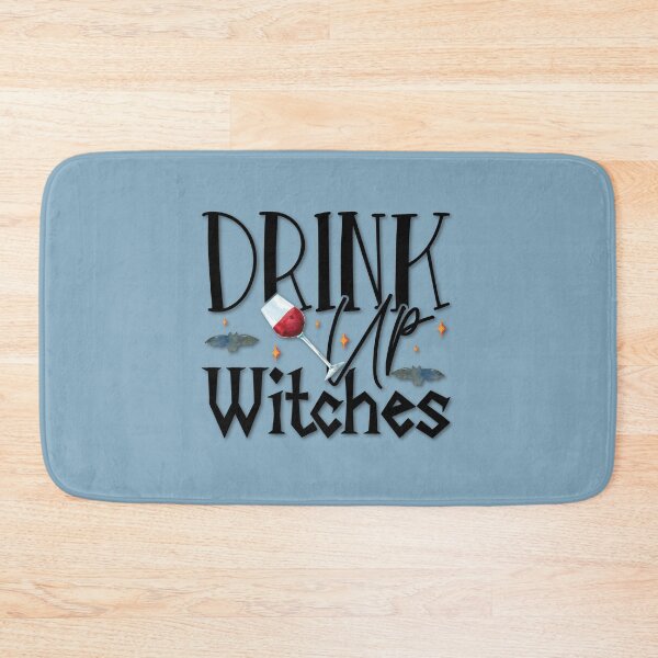 Item preview, Boho Dusty Blue, Cottagecore - Drink Up Witches, Alaskamagick designed and sold by Alaska Magick.