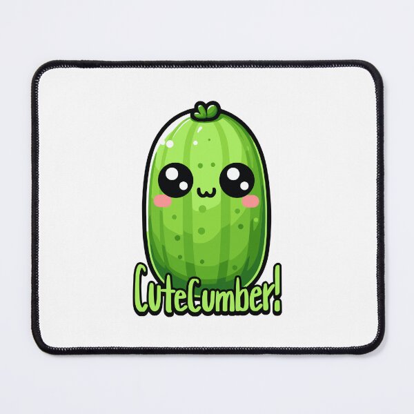 Item preview, CuteCumber! Cute Cucumber Pun! designed and sold by PMCreative.