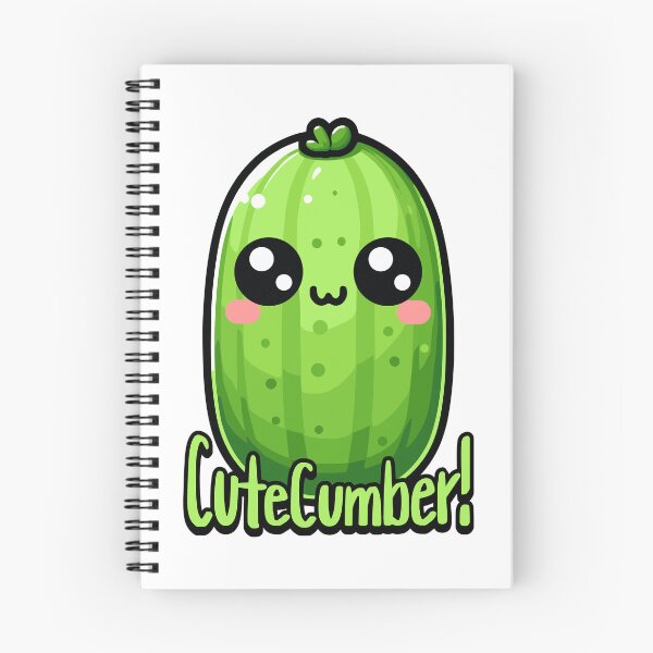 Item preview, CuteCumber! Cute Cucumber Pun! designed and sold by PMCreative.