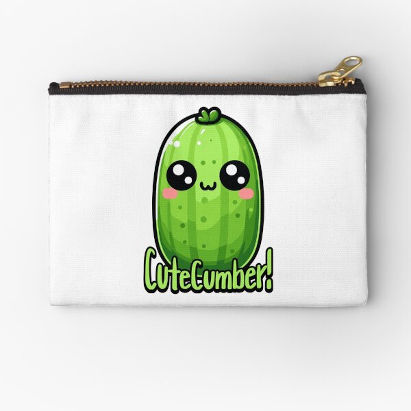 Vista previa del artículo con la obra «LindoCumber! ¡Lindo juego de palabras con pepino!», diseñado y vendido por PMCreative.