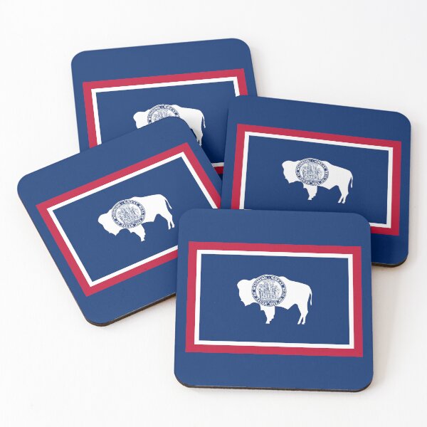 Item preview, Wyoming State Flag designed and sold by FlagsandSymbols.
