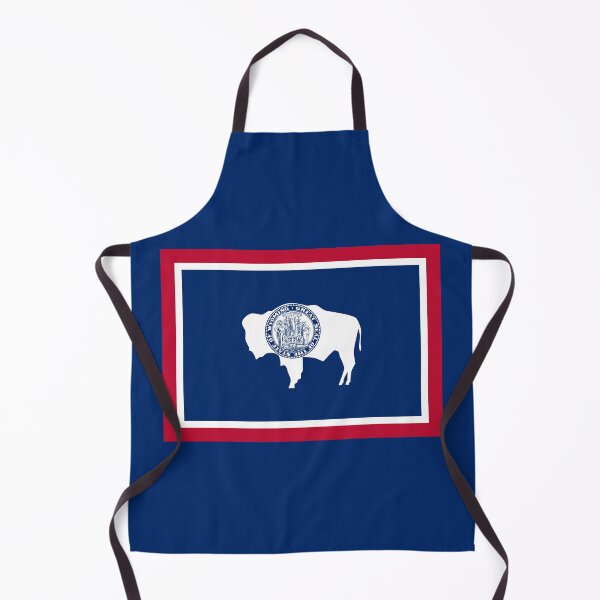 Item preview, Wyoming State Flag designed and sold by FlagsandSymbols.