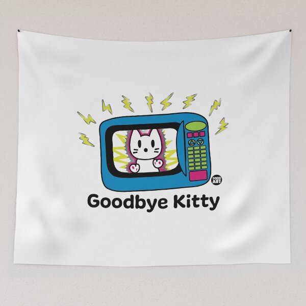 Aperçu de l'œuvre GOODBYE KITTY - MICROWAVE créée et vendue par TODD GOLDMAN.