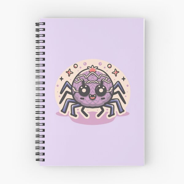 Item preview, Funny cute kawaii purple spider designed and sold by Trend-Beaver.
