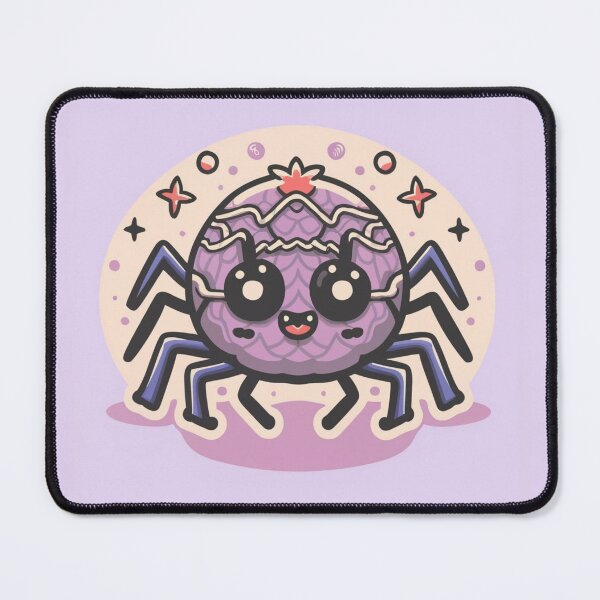 Item preview, Funny cute kawaii purple spider designed and sold by Trend-Beaver.