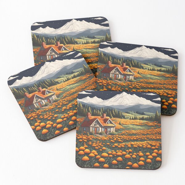 Item preview, Moonlight Marigolds designed and sold by VeiledVision.