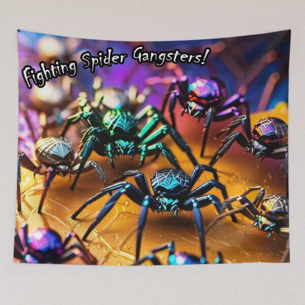 Item preview, Hugh Spider Gang Gangsters Spider Group designed and sold by sportsimpact.