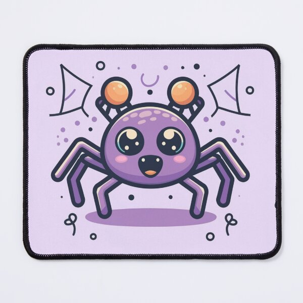 Item preview, Funny cute kawaii purple spider designed and sold by Trend-Beaver.