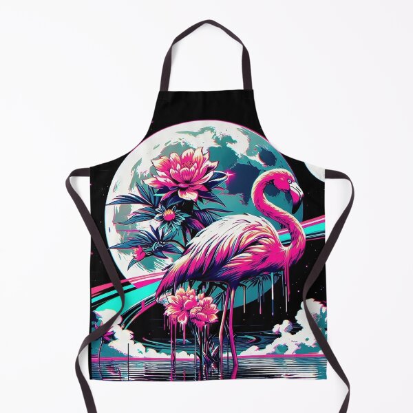 Item preview, Vaporwave Flamingo Dreams designed and sold by OVERALLBUGZY.