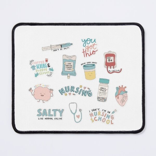 Item preview, Funny Nurse sticker pack designed and sold by Rana1993.