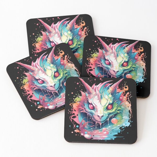 Item preview, Mythical Green Dragon Illustration Amidst Whirls and Splashes 5 designed and sold by Reichcorp.