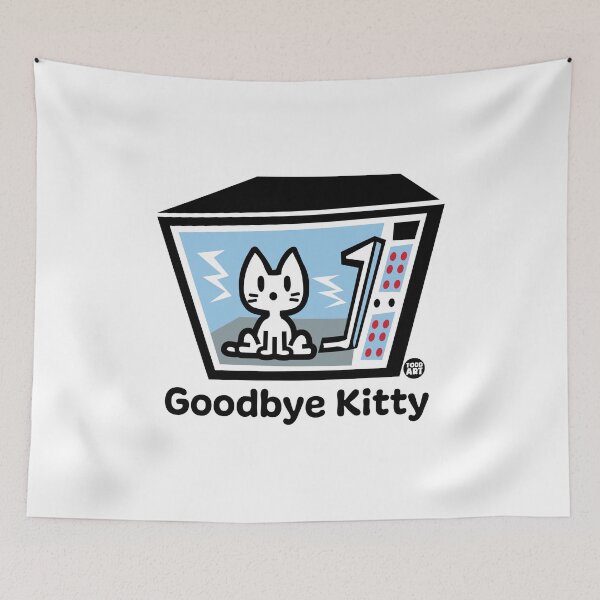 Aperçu de l'œuvre GOODBYE KITTY - MICROWAVE2 créée et vendue par TODD GOLDMAN.