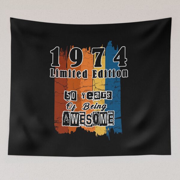 Item preview, 50 Years Of Being Awesome Vintage  designed and sold by Bukhisz.