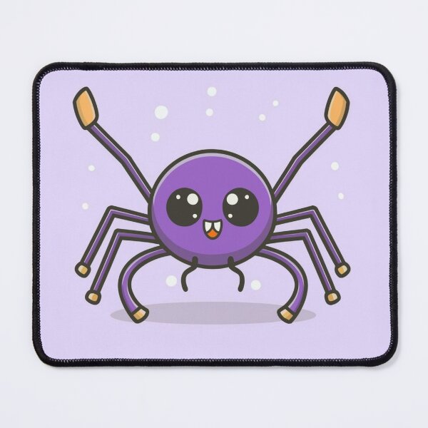 Item preview, Funny cute kawaii purple spider designed and sold by Trend-Beaver.