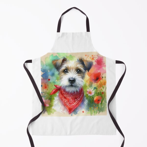 Item preview, German Shepherd pup with bandanna  designed and sold by Dominika Farkašová.