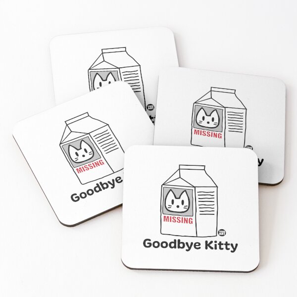 Item preview, GOODBYE KITTY - MILK CARTON designed and sold by TODD GOLDMAN.