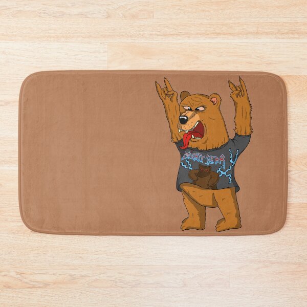 Item preview, Heavy metal bear designed and sold by AyseAkcay.